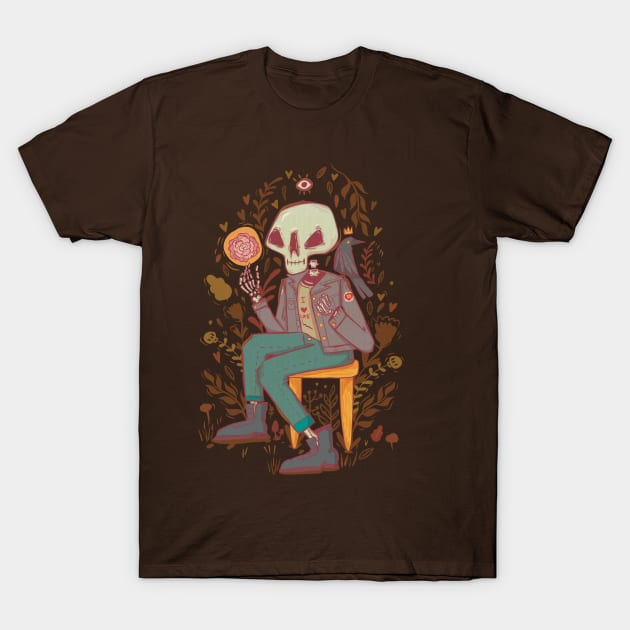 Dead loves life T-Shirt by Little Miss Arkham